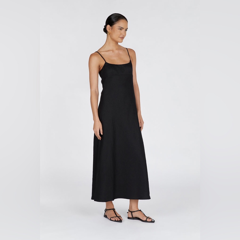 DISSH Black Midi Dress